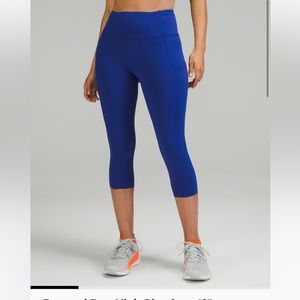Lululemon Fast & Free HR Crop 19”